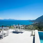 Grey Sea View Estate - Luxury With Private Pool & Plunge Pool 住宿加早餐酒店 Katouna