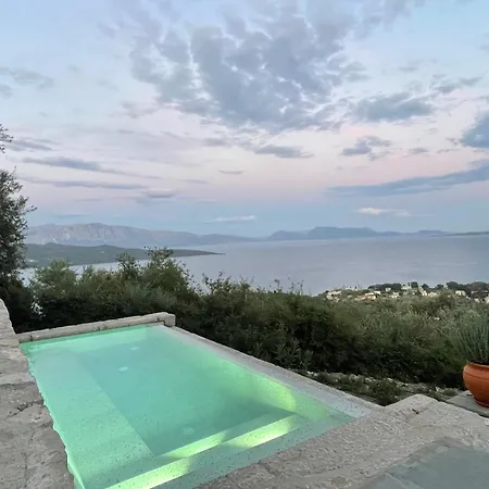 Grey Sea View Estate - Luxury With Private Pool & Plunge Pool Katouna