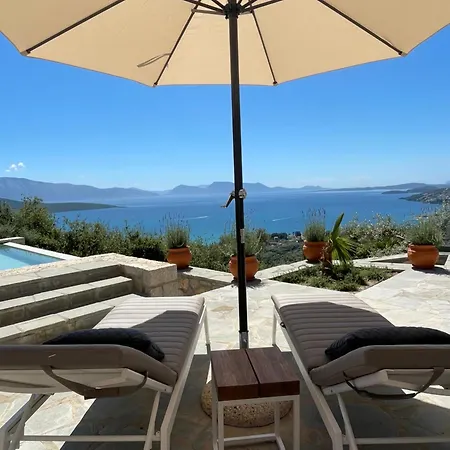 Bed & Breakfast Grey Sea View Estate - Luxury With Private Pool & Plunge Pool Katouna