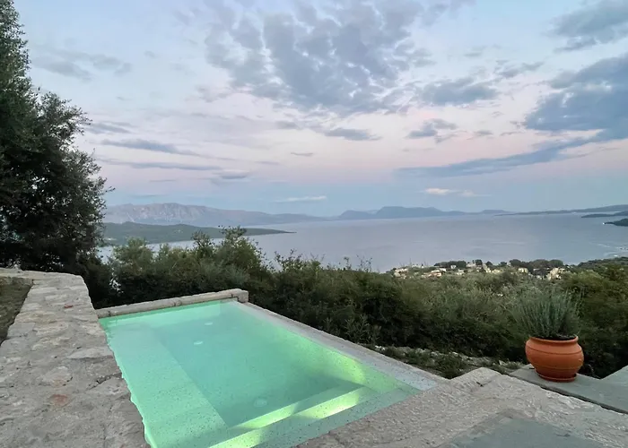 Grey Sea View Estate - Luxury Villas With Private Pool & Plunge Pool Katouna