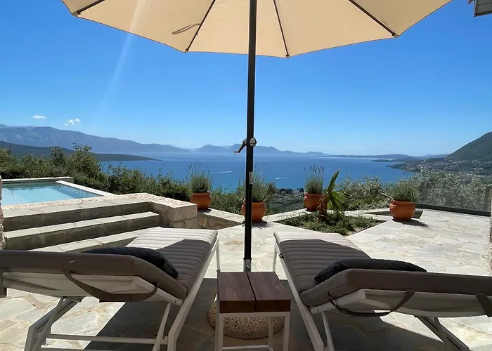 Grey Sea View Estate - Luxury Villas With Private Pool & Plunge Pool Katouna